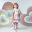 Picture of A Dee Pop Hearts Evita Heart Print Skirt Set X 2 - Bright White