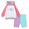 Picture of A Dee Pop Hearts Eloise Hoodie Cycling Set X 2 - Bright White