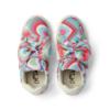 Picture of A Dee Pop Hearts Bowie Print Trainer - Pink Gloss
