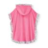 Picture of A Dee Pop Hearts Bubbles Frill Poncho - Pink Gloss