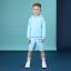 Picture of Mitch & Son JNR Henry Hoody Short Set - Turquoise