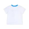 Picture of Mitch & Son JNR Harold Space Dye Logo T-shirt - Bright White