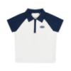 Picture of Mitch & Son JNR Harvey Nylon Sleve Polo - Bright White Navy