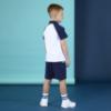 Picture of Mitch & Son JNR Harvey Nylon Sleve Polo - Bright White Navy