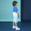 Picture of Mitch & Son JNR Hugh Cut & Sew Polo Top - Bright Blue