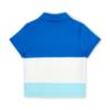 Picture of Mitch & Son JNR Hugh Cut & Sew Polo Top - Bright Blue