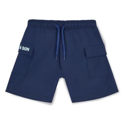 Picture of Mitch & Son JNR Hamish Cargo Shorts - Blue Navy