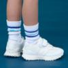 Picture of Mitch & Son JNR Harlem Sports Sock - Bright Blue