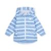 Picture of Mitch & Son Beyond Blue Frankie Stripe Hooded Summer Jacket - Sky Blue