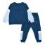 Picture of Mitch & Son Beyond Blue Frances Cut n Sew Tracksuit - Sailor Navy