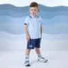 Picture of Mitch & Son Beyond Blue Ford Logo Polo Set - Sky Blue