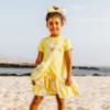 Picture of A Dee Daisy Dreamer Dove Daisy Drop Waist Dress - Daisy Yellow