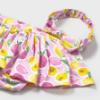 Picture of Mayoral Toddler Girls Summer Top Skirted Pants & Headband Set X 3 - Pink Lemon