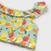 Picture of Mayoral Toddler Girls Summer Top Skirted Pants & Headband Set X 3 - Aqua Blue Lemon