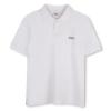 Picture of BOSS Boys Back Logo Polo Shirt - White