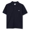 Picture of BOSS Boys Back Logo Polo Shirt - Navy Blue