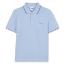 Picture of BOSS Boys Logo Polo Shirt - Pale Blue
