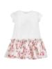 Picture of Monnalisa Girls Bambi Jersey Mix Dress - White Pink
