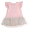 Picture of Daga Girls Unicorns Applique Drop Waist Dress - Pink Blue