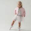 Picture of Daga Girls Unicorns Sequin Applique Bomber Jacket - Pink