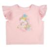 Picture of Daga Girls Unicorns Top & Print Tulle Skirt Set X 2 - Pink Blue 