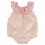 Picture of Miranda Baby Girls Gingham & Floral Romper - Pink
