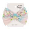 Picture of Daga Girls Unicorns Large Bow Hair Clip - Pink Blue 