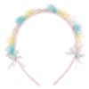 Picture of Daga Girls Unicorns Flowers Headband - Pink Blue