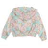 Picture of Daga Girls Unicorns AOP Print Hooded Bomber Jacket - Pink Blue
