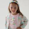 Picture of Daga Girls Unicorns AOP Print Hooded Bomber Jacket - Pink Blue