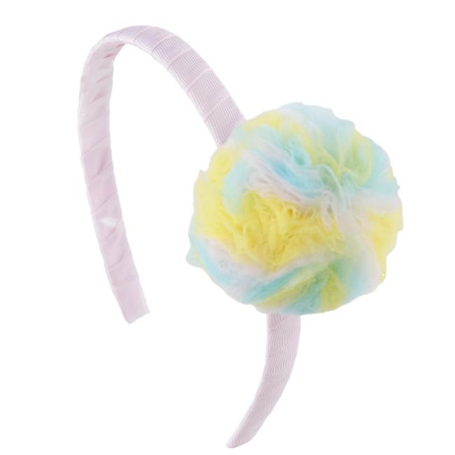 Picture of Daga Girls Unicorns PomPom Headband - Pink Blue