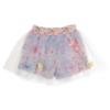 Picture of Daga Girls Flowers Applique Top & Tulle Skort Set X 2 - White Pink Blue 