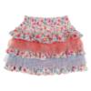 Picture of Daga Girls Flowers Applique Top & Ruffle Skirt Set X 2 - White Pink Blue 