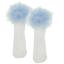 Picture of Daga Girls  Ankle Socks With Tulle - White Blue
