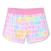Picture of Billieblush Girls Logo Towelling Shorts Set - Pink
