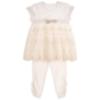 Picture of Daga Girls Spanish Laces Occasion Tunic & Leggings Set X 2  - Ivory  