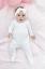 Picture of Blues Baby Unisex Velour Teddy Bear Sleeper - White