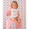 Picture of Agatha Ruiz De La Prada Narciso Square Shorts Set - White