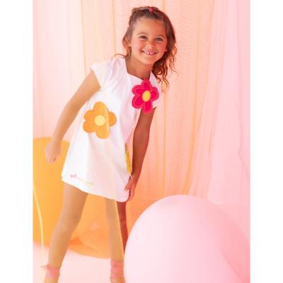 Picture of Agatha Ruiz De La Prada Petunia Flower Dress -White