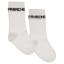 Picture of Meia Pata Panache Logo Sports Socks  -  White  Black