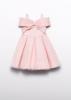 Picture of Abel & Lula Girls Special Occasion Organza Bow Dress - Pink