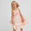 Picture of Abel & Lula Girls Special Occasion Tulle Panel Dress - Pink