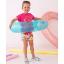 Picture of Agatha Ruiz De La Prada Gengibre Hearts Shorts Set - Fuchsia Pink
