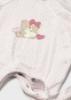 Picture of Mayoral Newborn Girls  Front Opening Teddy & Polka Babygrow  - Baby Rose Pink