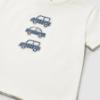 Picture of Mayoral Toddler Boys Summer T-shirt, Shorts & Sunhat Set  X 3 - White Blue