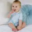 Picture of Emile Et Rose Boys John Embroidered Romper - Blue