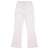Picture of Juicy Couture Girls Diamante Bootcut Velour Jogger - Lavender Fog