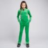 Picture of Juicy Couture Girls Diamante Bootcut Velour Jogger - Green Bee