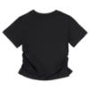 Picture of Juicy Couture Girls Diamante Cropped T-shirt - Black