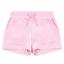 Picture of Juicy Couture Girls Diamante Velour Fold Up Shorts - Pinky Lilac Chiffon